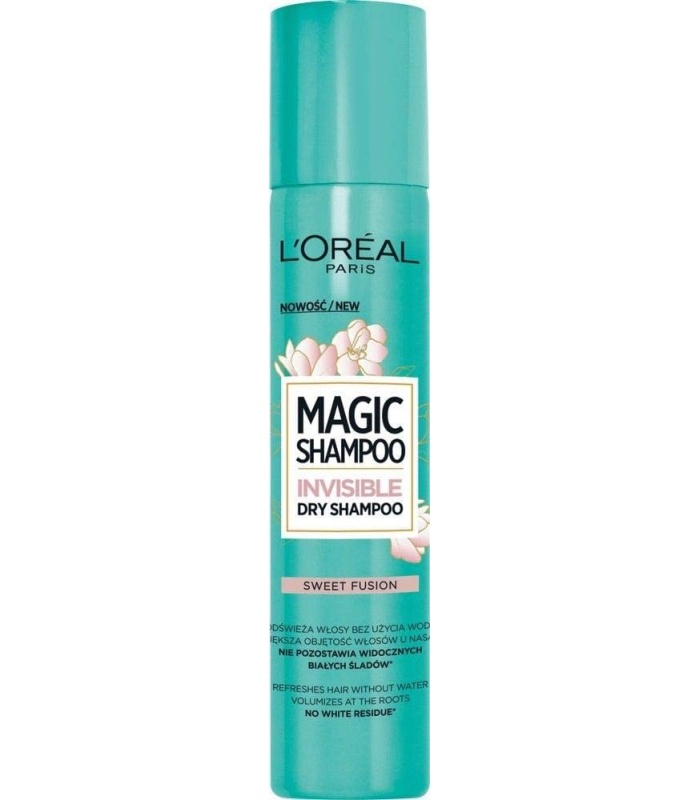 شامپو خشک لورال مدل مجیک سوییت فیوژن (Loreal Magic Dry Shampoo Sweet Fusion)