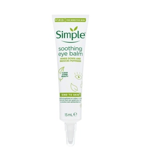 کرم دور چشم سیمپل Simple مدل Soothing eye balm حجم 15 میلی لیتر