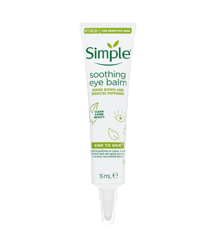 کرم دور چشم سیمپل Simple مدل Soothing eye balm حجم 15 میلی لیتر