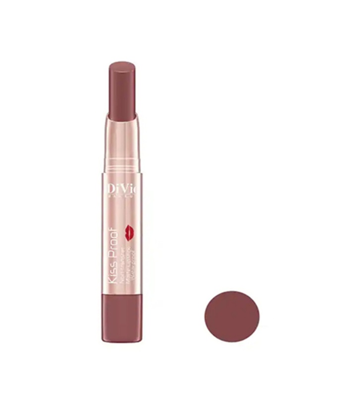 رژ لب مدادی پیچی مات وبادوام دیویو شماره 06