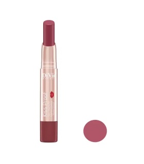 رژ لب مدادی پیچی مات وبادوام دیویو شماره12