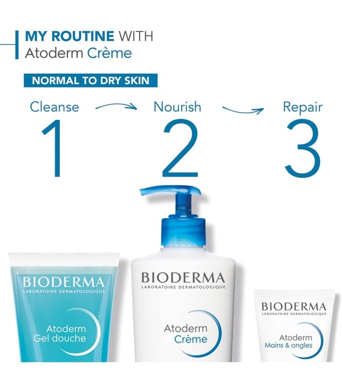 کرم صورت و بدن اتودرم بایودرما 500 میلی لیتر