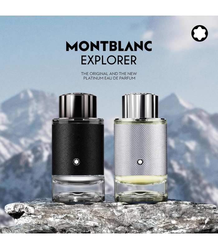 عطر مون بلان اکسپلورر پلاتینیوم ادوپرفیوم 100 میل