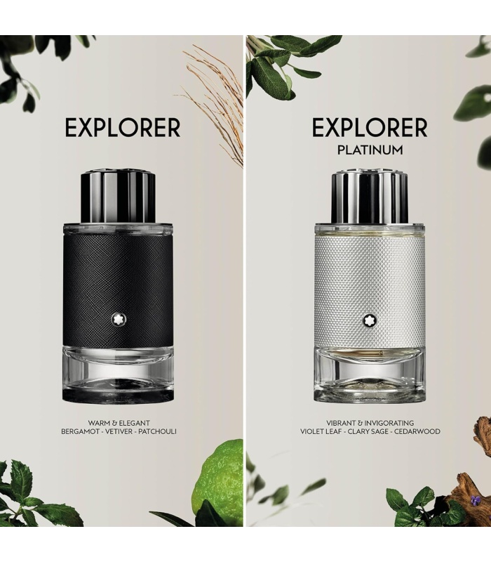 عطر مون بلان اکسپلورر پلاتینیوم ادوپرفیوم 100 میل