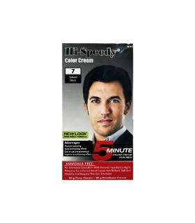 رنگ موي مردانه هاي اسپيدي شماره 7 hi speedy (مشکي)