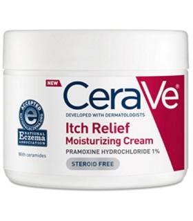 کرم مرطوب‌ کننده و ضد خارش سراوی CeraVe Itch Relief Moisturizing Cream