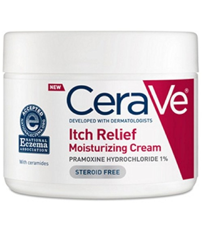 کرم مرطوب‌ کننده و ضد خارش سراوی CeraVe Itch Relief Moisturizing Cream