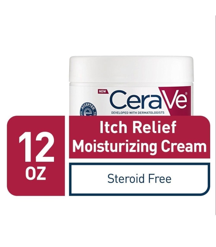 کرم مرطوب‌ کننده و ضد خارش سراوی CeraVe Itch Relief Moisturizing Cream