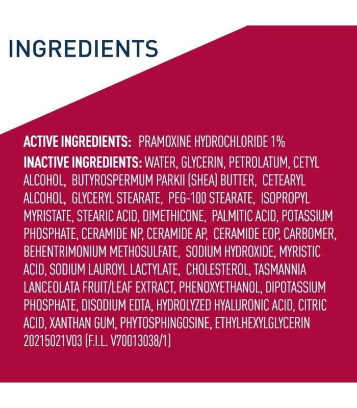 کرم مرطوب‌ کننده و ضد خارش سراوی CeraVe Itch Relief Moisturizing Cream