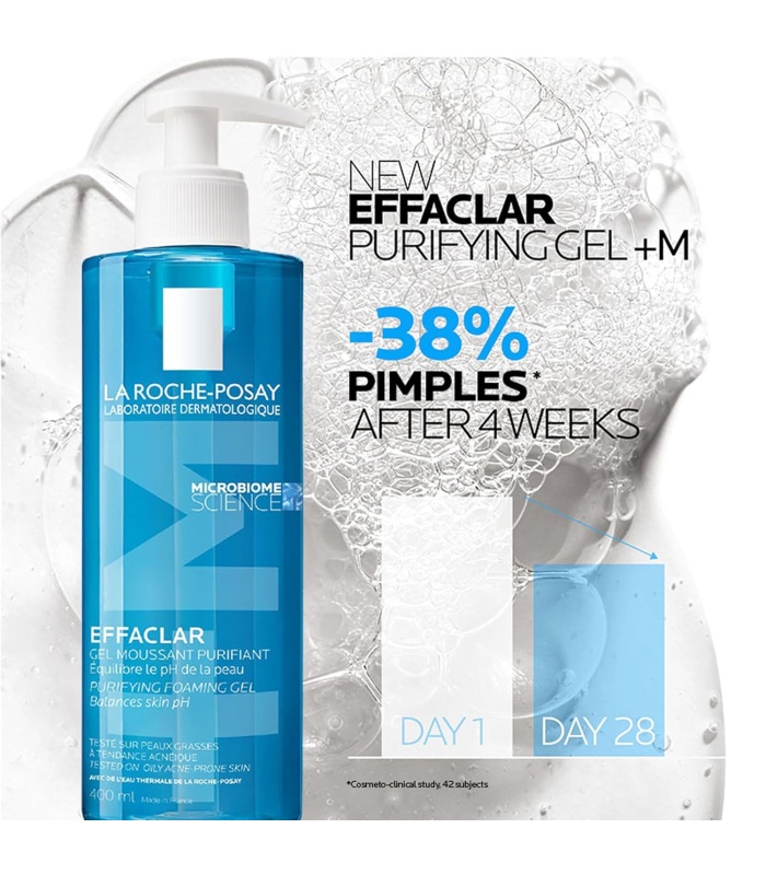 ژل شستشوي پوست چرب لاروش پوزاي 400 ميل