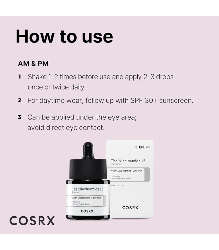 سرم نياسيناميد 15 کوزارکس ضد لک و روشن کننده 20 ميل