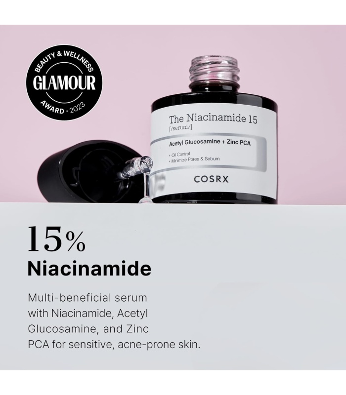 سرم نياسيناميد 15 کوزارکس ضد لک و روشن کننده 20 ميل