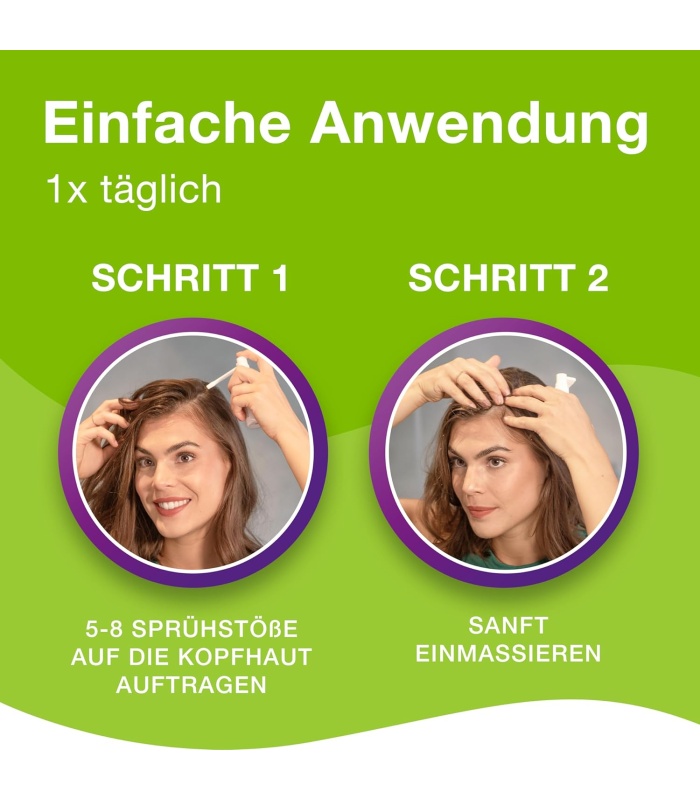 اسپری لیکوئید ضد ریزش و تقویت کننده مو پریورین آلمان 50 میل