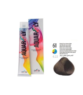 آکوارلی رنگ موی بلوند روشن زیتونی متوسط 6II