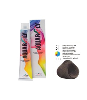 آکوارلی رنگ مو شماره 5II زیتونی شدید قهوه ای روشن