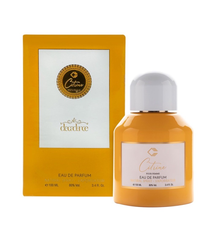 ادوپرفیوم زنانه دکادرس سیترین حجم 100میل