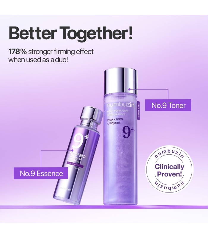 تونر ضد چروک نامبوزين مدل NAD+ و PDRN شماره 9 حجم 150