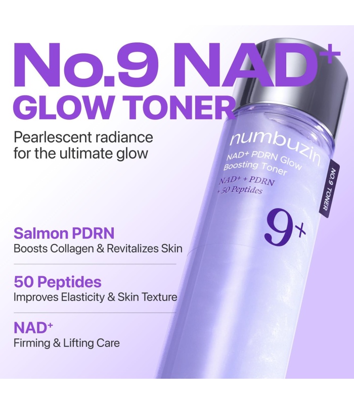 تونر ضد چروک نامبوزين مدل NAD+ و PDRN شماره 9 حجم 150