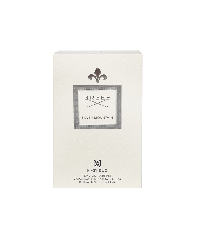 عطرمتئوس مردانه (Matheus) مدل سیلور مونتاین (Silver Mountain) حجم 110 میلی لیتر