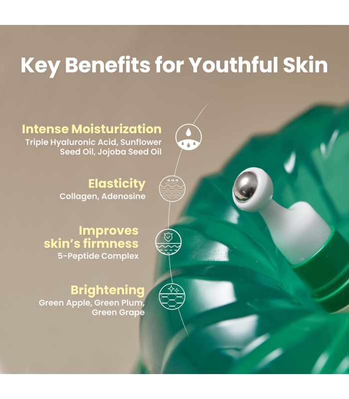 سرم ضد چروک و روشن کننده دور چشم کلاژن اکسیس وای Axis-Y Vegan Collagen Eye Serum