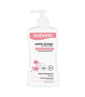ژل بهداشتی بانوان باباریا(Babaria) حاوی روغن گل رز حجم 300 میلی لیتر