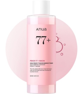تونر اسنس هلو و نیاسینامید آنوا Anua Peach 77 Niacin Essence Toner 250Ml