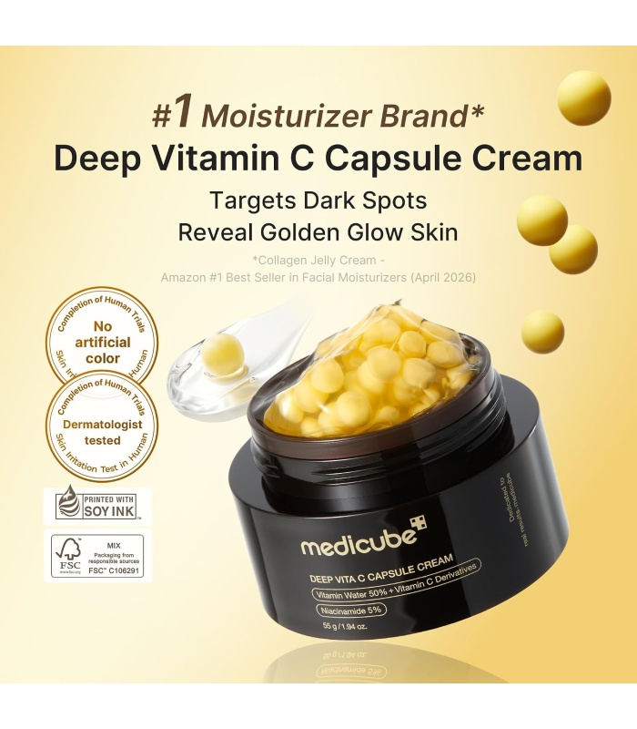 کرم کپسولی ويتامين سی مدی کيوب Medicube