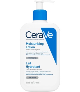لوسیون مرطوب کننده صورت و بدن سراوی (Cerave) حجم 473 میلی لیتر