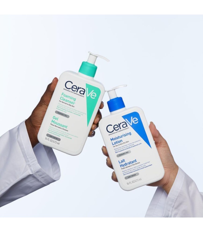 فوم شوینده پوست نرمال تا چرب صورت سراوی(Cerave) 473 میلی لیتر