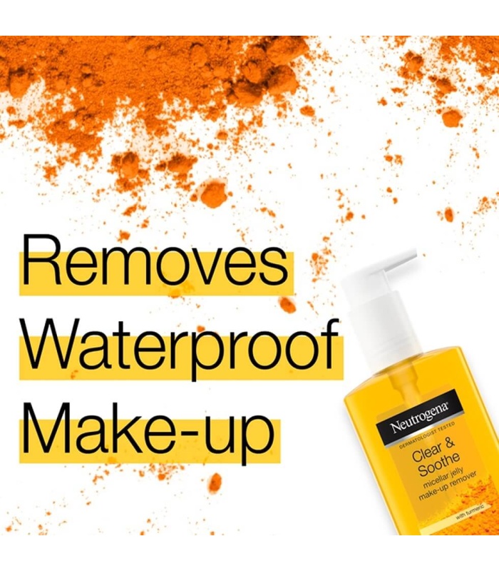 نوتروژینا ژل پاک کننده صورت حاوی عصاره زردچوبه   200 میلی لیتر