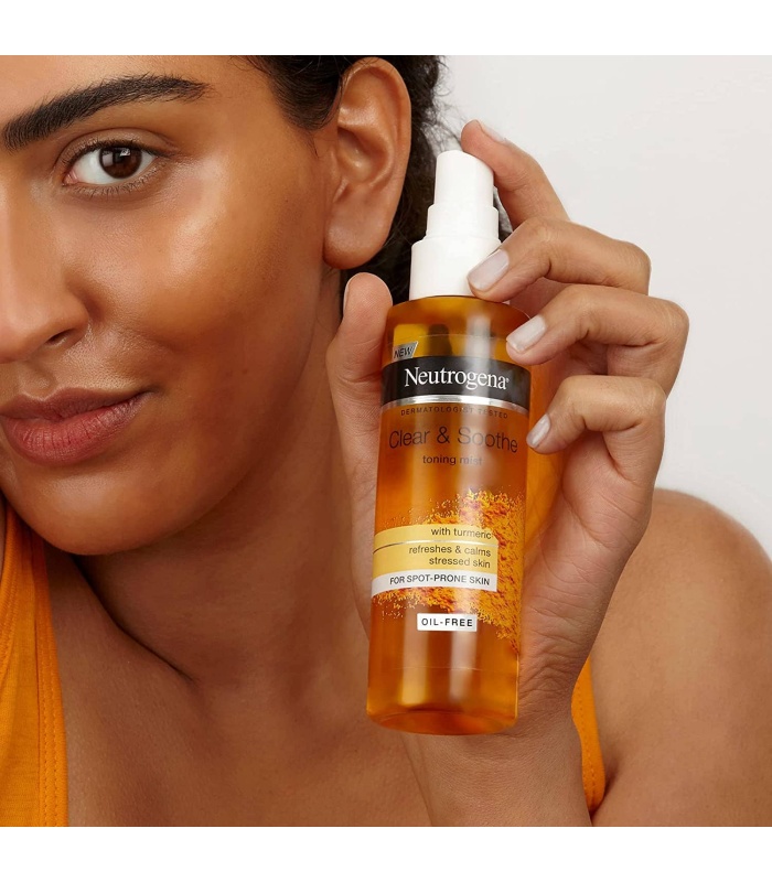 نوتروژینا تونر ضد لک و ضد جوش زردچوبه   125 میلی لیتر