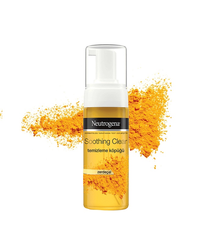 نوتروژینا فوم شستشوی صورت  زردچوبه  پوست دهیدراته و مستعد جوش   150 میلی لیتر