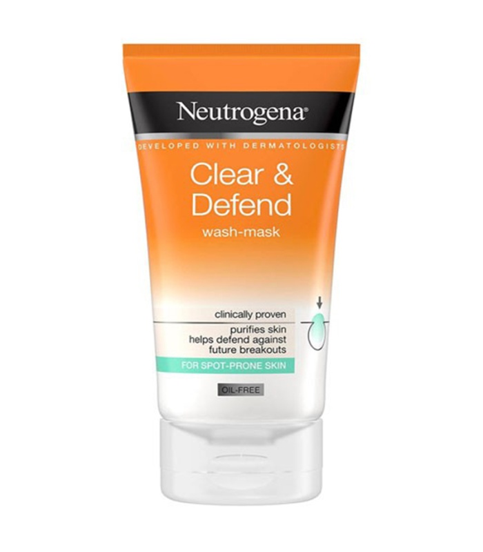 نوتروژینا ماسک و شوینده صورت ضد لک   150 میلی لیتر