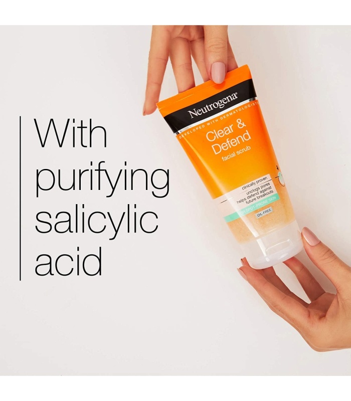 نوتروژینا ماسک و شوینده صورت ضد لک   150 میلی لیتر