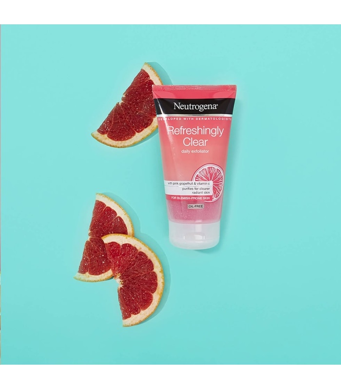 نوتروژینا اسکراب صورت گریپ فروت   150 میلی لیتر