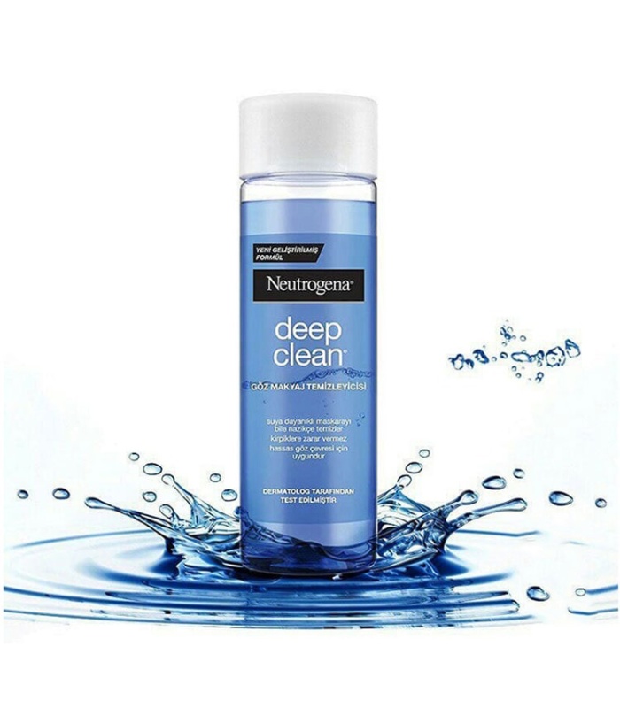 نوتروژینا آرایش پاک کن چشم دو فازدیپ کلین   125 میلی لیتر