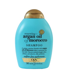 اوجی ایکس شامپو  روغن آرگان بدون سولفات و ترمیم کننده و نرم کننده   385 میلی لیتر