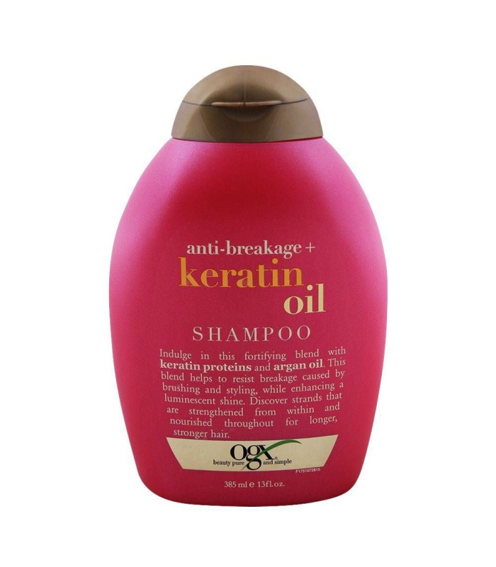 اوجی ایکس شامپو بدون سولفات روغن کراتین   385 میلی لیتر