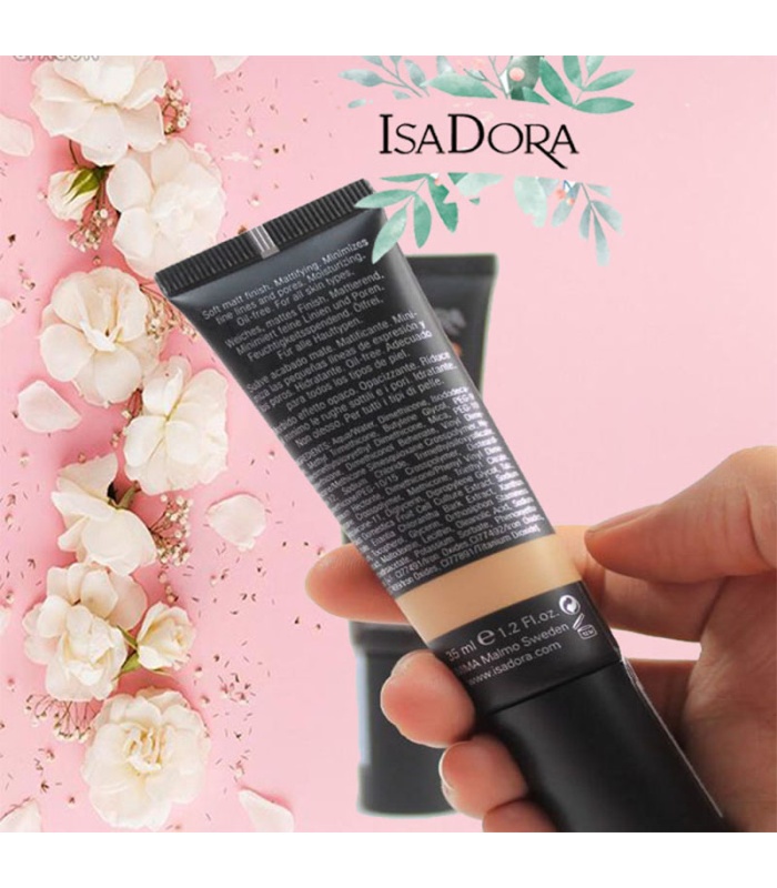 ایزادورا کرم پودر نچرال مت شماره 20   35 میلی لیتر