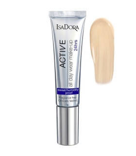 ایزادورا کرم پودر 24 ساعته اکتیو شماره 12   35 میلی لیتر