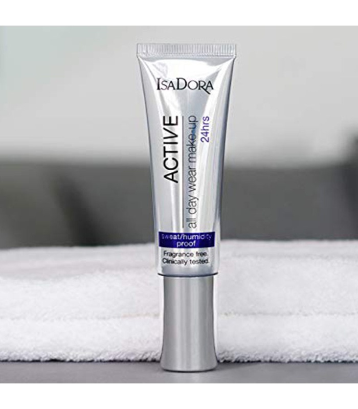 ایزادورا کرم پودر 24 ساعته اکتیو شماره18   35 میلی لیتر