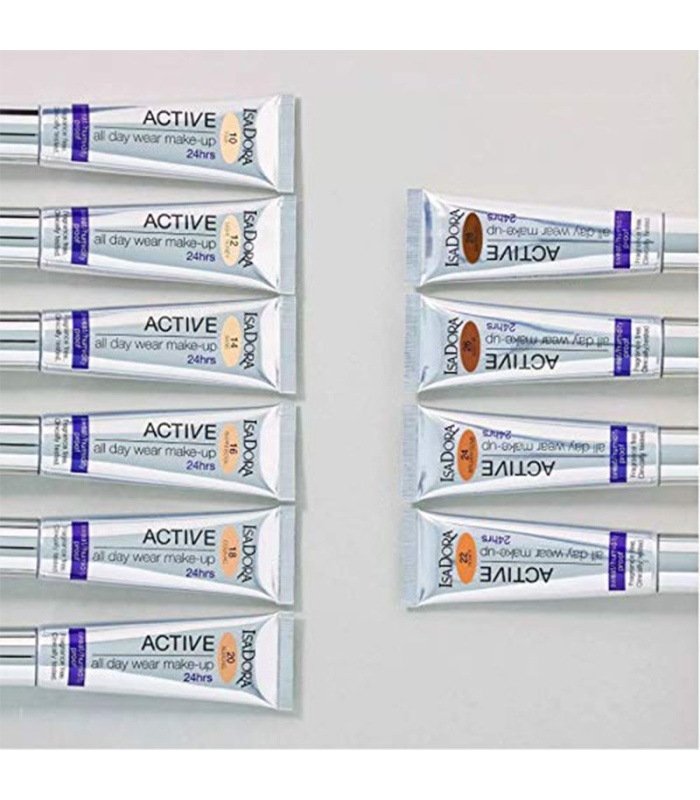 ایزادورا کرم پودر 24 ساعته اکتیو شماره 20   35 میلی لیتر