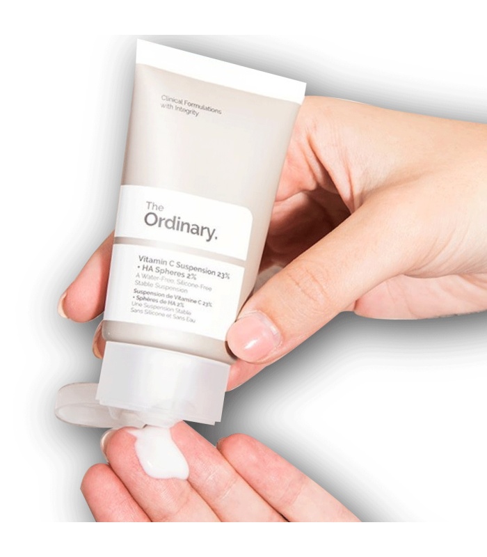 اوردینری کرم ضد لک و روشن کننده ویتامین سی ۲۳% + هیالورونیک اسید ۲% میلی لیتر