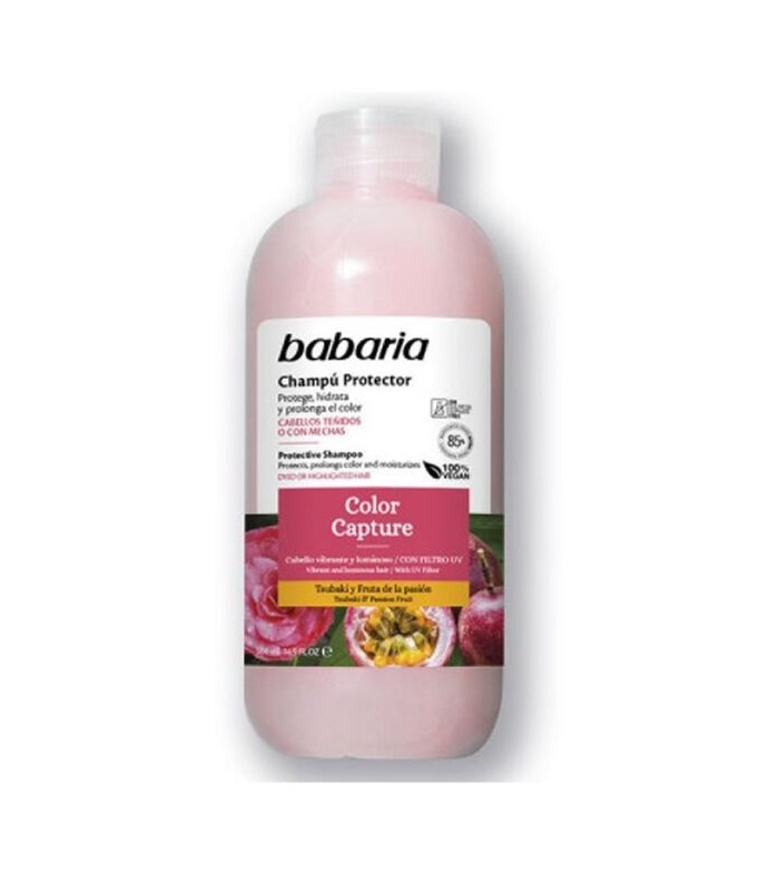 باباریا شامپو تثبیت کننده رنگ مو   500 میلی لیتر