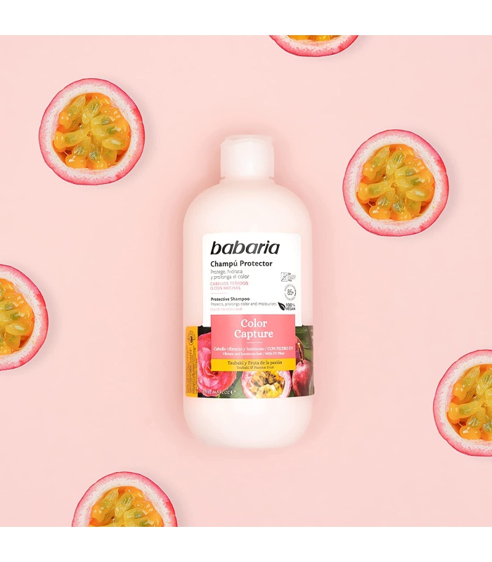 باباریا شامپو تثبیت کننده رنگ مو   500 میلی لیتر