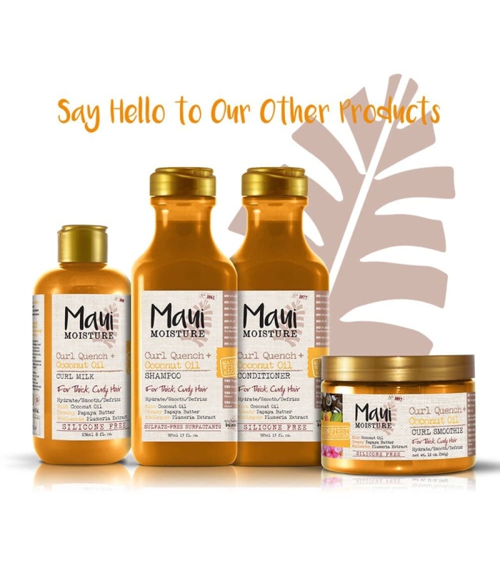 مائوئی ماسک موی بدون سولفات  مناسب موی فر روغن نارگیل   340 میلی لیتر