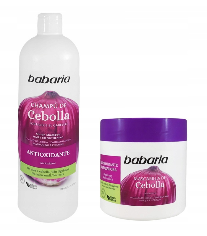 باباریا ماسک پیاز تقویت کننده و ضد فرسودگی مخصوص  موهای رنگ شده   385 میلی لیتر