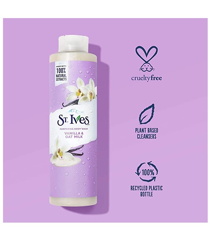 شامپو بدن  وانیل و شیر جو دوسرسنت ایوز 650میلی لیتر