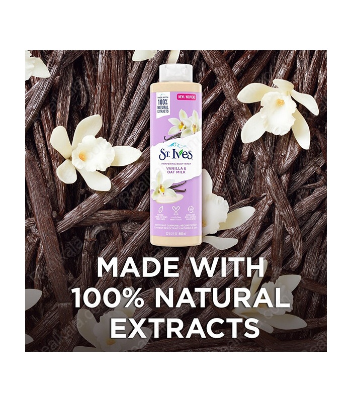 شامپو بدن  وانیل و شیر جو دوسرسنت ایوز 650میلی لیتر