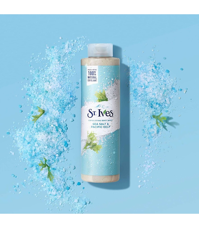 شامپو بدن جلبک و نمک دریا سنت ایوز 650میلی لیتر